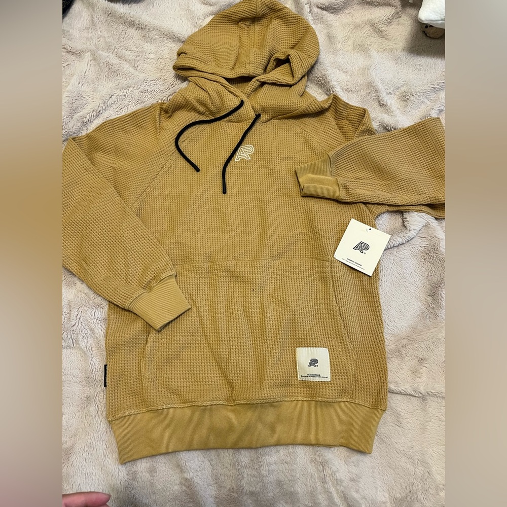 Albino & Preto Waffle Hoodie